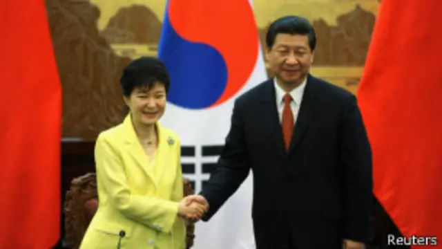 朴瑾惠和习近平