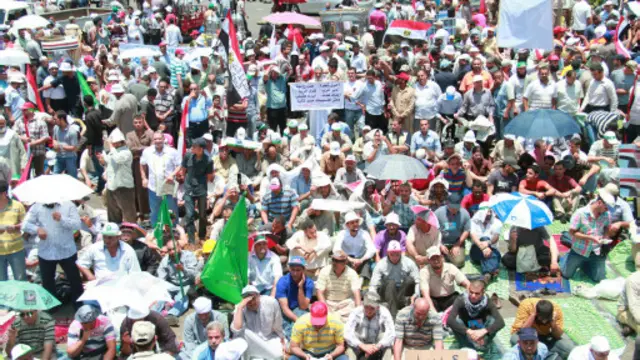 Pendemo pro-pemerintah