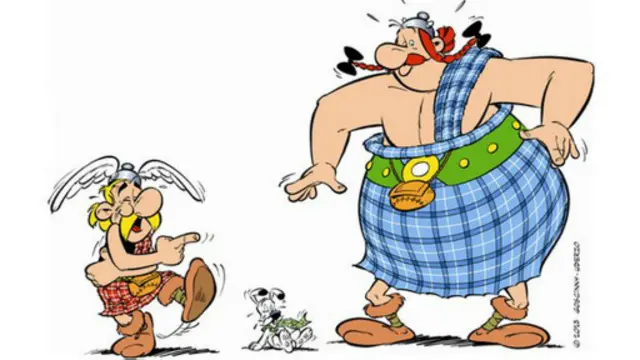 Seri komik Asterix terjual lebih dari 352 juta kopi di seluruh dunia.