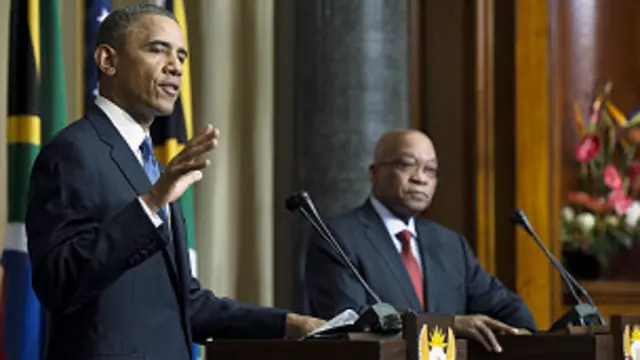 Tổng thống Barack Obama đã gọi Nelson Mandela là một anh hùng