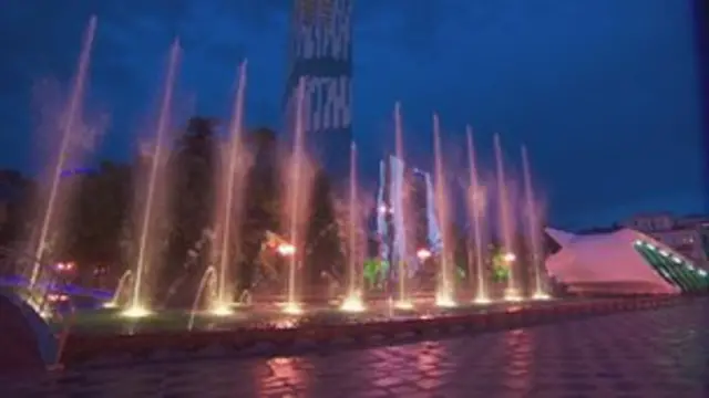 Fuente en Batumi
