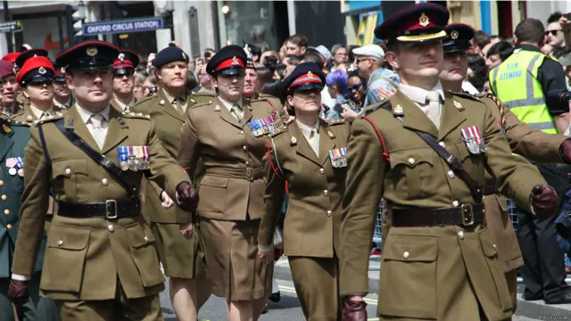 Военнослужащие-участники парада