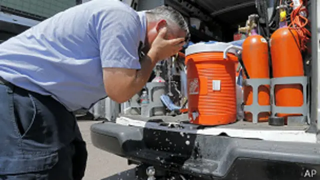 Ola de calor en EE.UU.