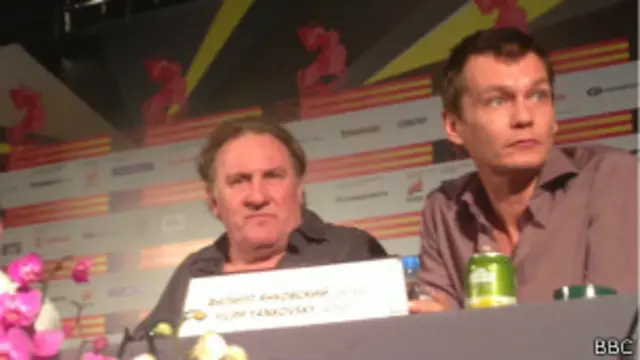 Жерар Депардье и Филипп Янковский