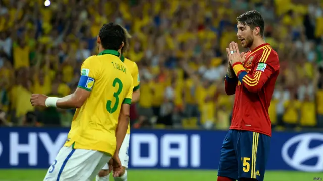 Ramos se lamenta tras fallar un penalty