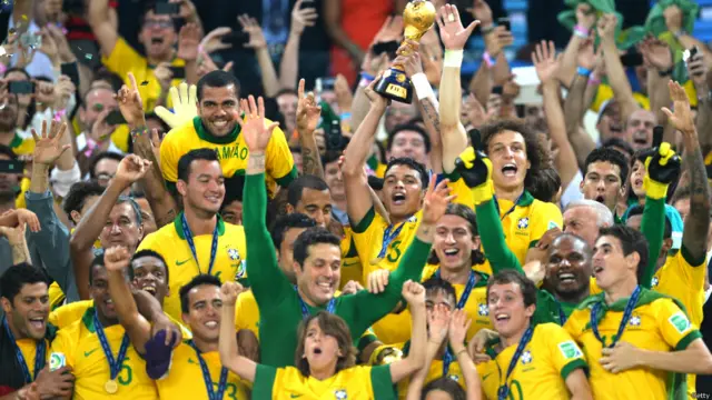 ब्राज़ील ने जीता कॉन्फ़ेडरेशन्स कप