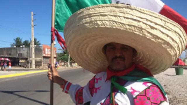 Mexicano Amancio Vilchis (Rogerio Wassermann - BBC Brasil)