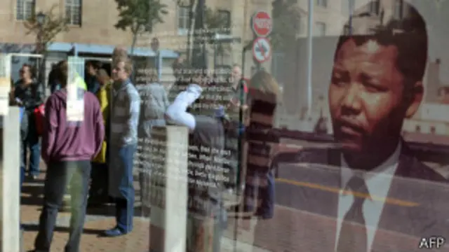 Monumento dedicado a Mandela em Pretória (AFP)