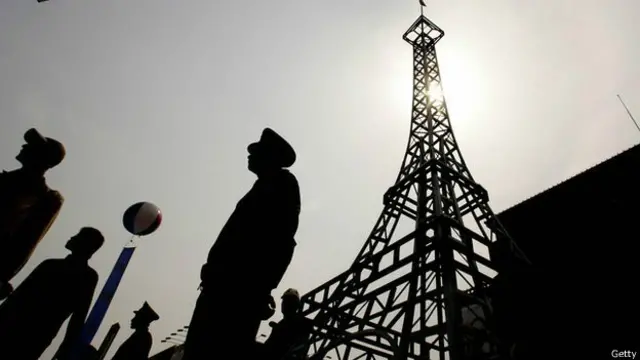 चीन में नकली इमारतें