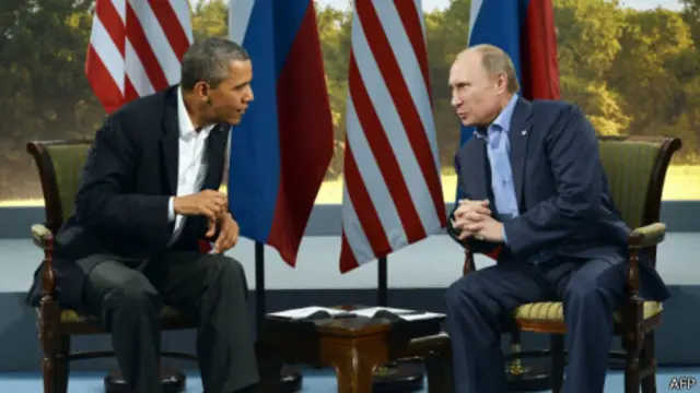 Obama và Putin gặp nhau tại hội nghị G8 hồi tháng Sáu