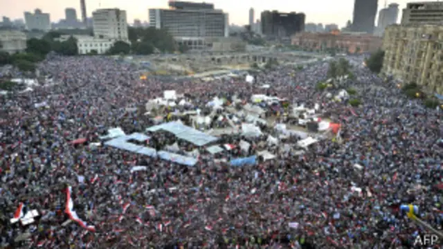 تطاهرات ضد دولتی در میدان تحریر