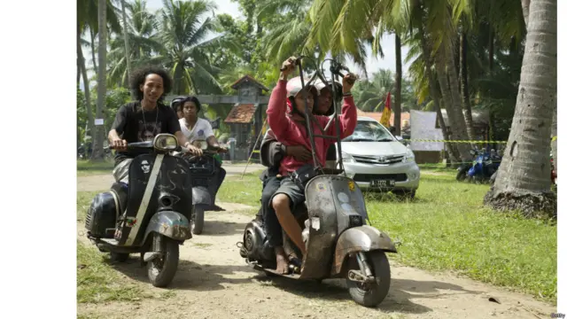 वेस्पा स्कूटर इंडोनेशिया