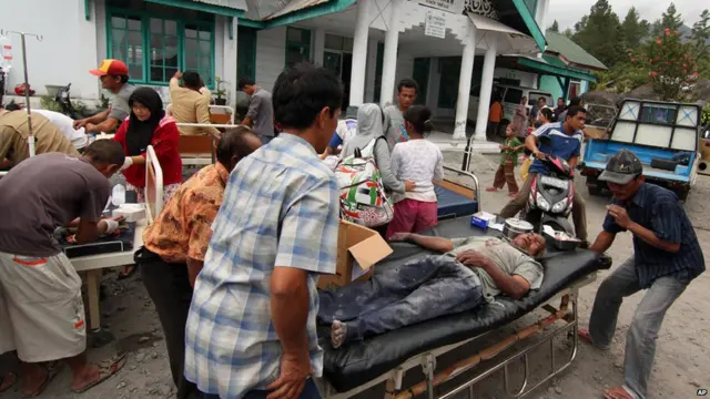 Korban luka di puskesmas