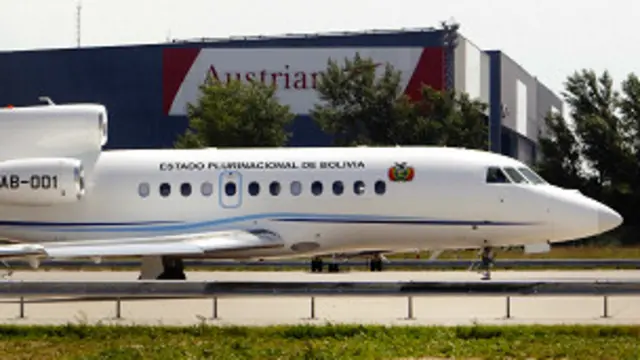 Avión presidencial boliviano