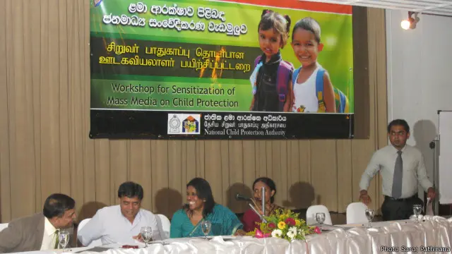 Workshop organised by Child Protection Authority