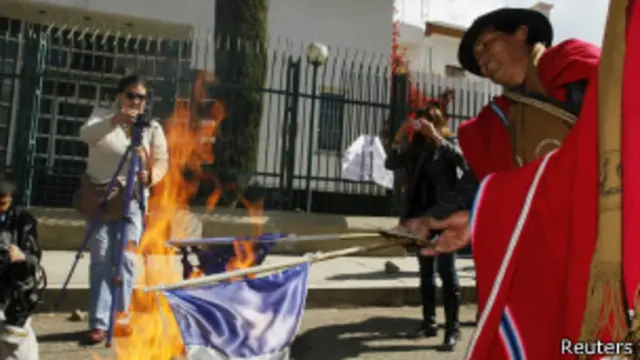 Демонстрация в Ла-Пасе