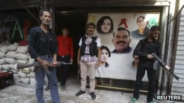 حضور گروه‌های مسلح کرد در شمال سوریه یکی از عوامل پیچیدگی قیام این کشور است