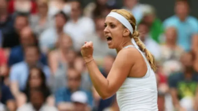 تلتقي ليسيتسكي في النهائي مع بارتولي. 