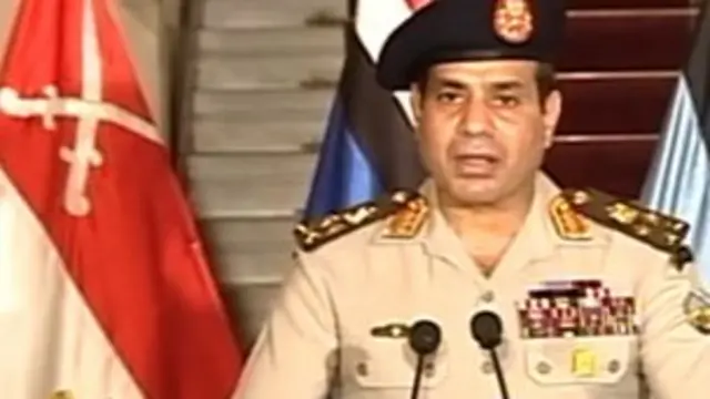 وزير الدفاع عبد الفتاح السيسي