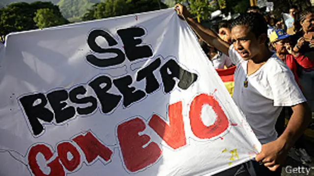 Manifestación en Caracas