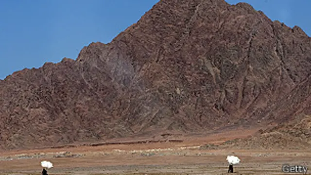 تعاني سيناء من اضطرابات أمنية