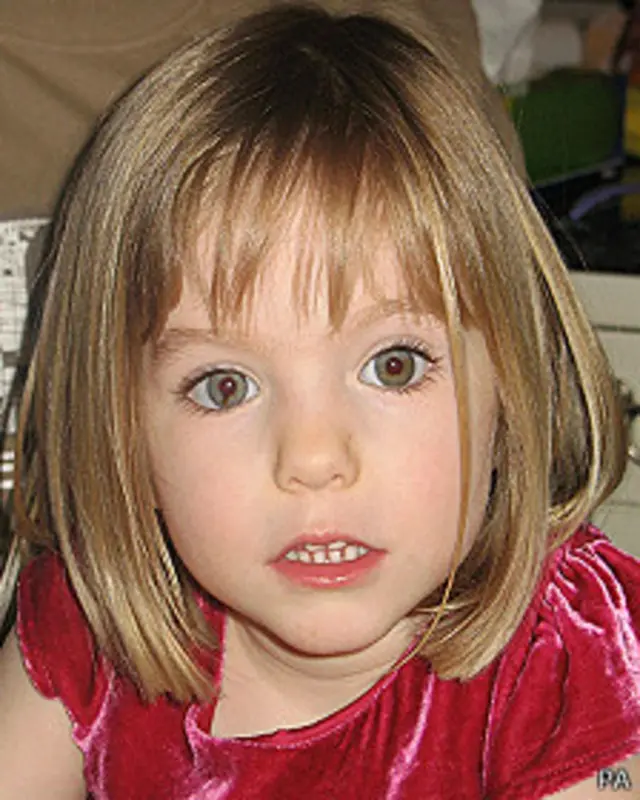 Madeleine McCann - Foto: PA