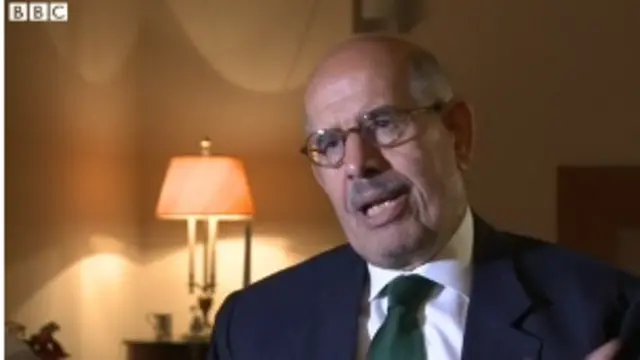 محمد البرادعی نے فوج کی جانب سے محمد مرسی کو برطرف کرنے کے فیصلے کی حمایت کی تھی