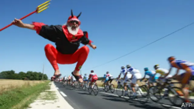 "El Diablo" Didi Senft en el tour de 2008