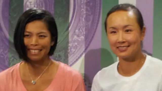 彭帅和台湾搭档谢淑薇