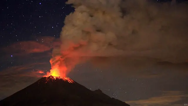 Volcán Popocatepetl 