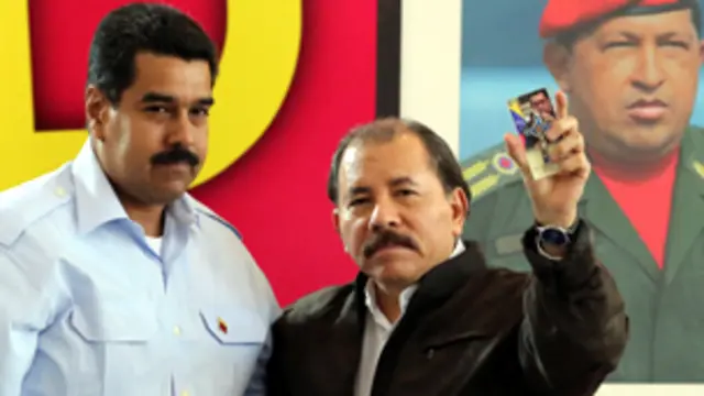 الرئيسان أورتيغا ومادورو