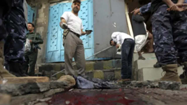 وقع الانفجار شمالي صنعاء