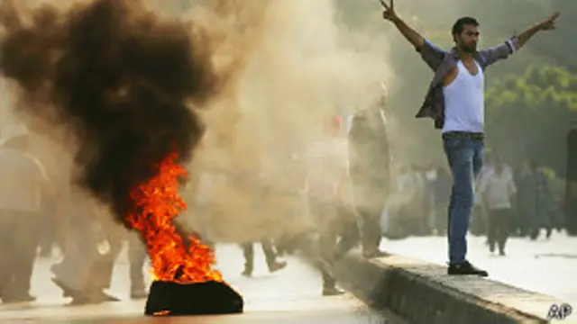 В ходе акции протеста в Египте