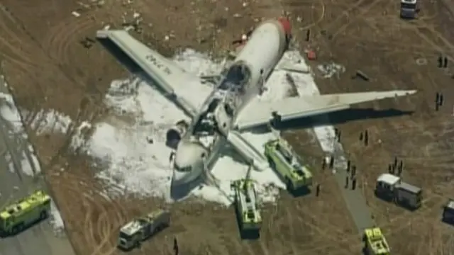 सैन फ़्रांसिस्को में विमान हादसा