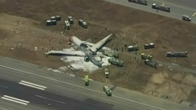 सैन फ़्रांसिस्को में विमान हादसा