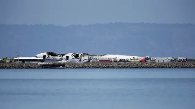 सैन फ़्रांसिस्को में विमान हादसा