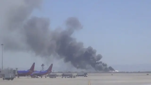 सैन फ़्रांसिस्को में विमान हादसा