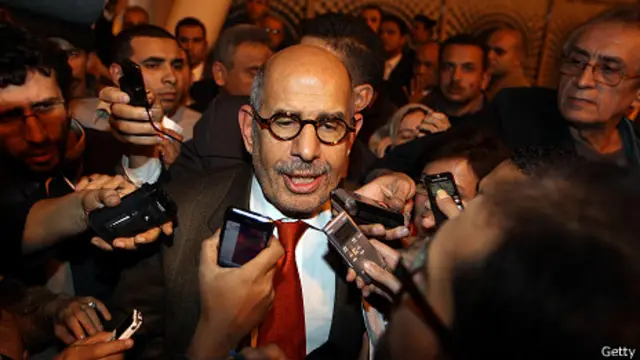 Mohame El baradei, político egipcio, premio Nobel de la Paz