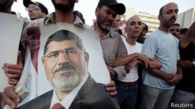 Митинг сторонников Мурси в Каире