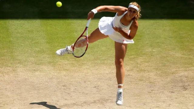 تیئیس سالہ سبین لزیکی نے عالمی سرینا ولیمز کو ہرا کر سیمی فائنل میں کھیلنے کے کوالیفائی کیا تھا۔ انہیں ٹورنامنٹ کا فیورٹ قرار دیا جا رہا تھا لیکن فائنل مقابلے ماریان بارٹولی کا مقابلہ کرنے میں ناکام رہیں۔