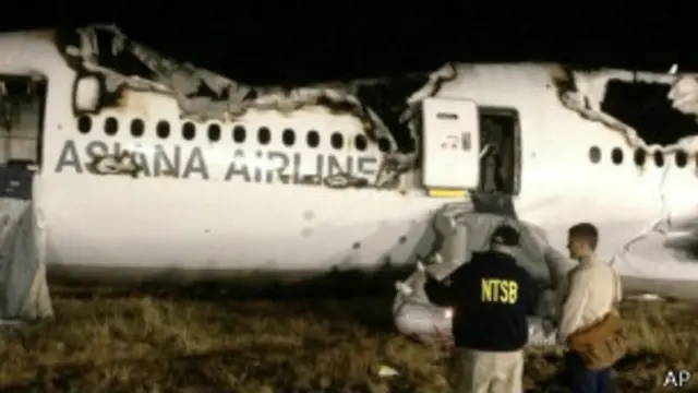 韩亚旧金山坠机