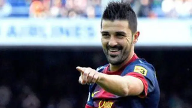 فيا واجه صعوبة في المشاركة كأساسي بوجود ميسي