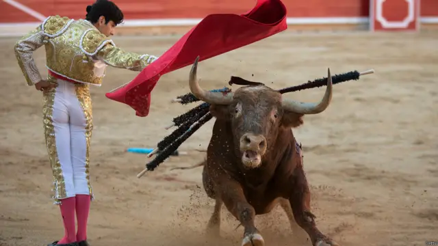 स्पेन में बुल फाइटिंग