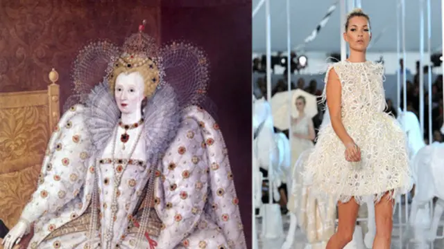 路易威登2012设计演绎女王伊丽莎白一世的“英国刺绣”