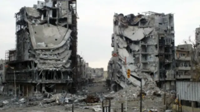 دمار في حمص