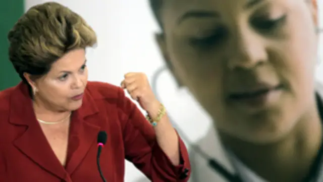 الرئيسة روسيف: الهدف الأساسي لخطة "المزيد من الأطباء" ليس استقدام الاطباء من الخارج