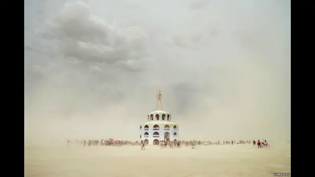 बर्निंग मैन फेस्टिवल, लंग लियू