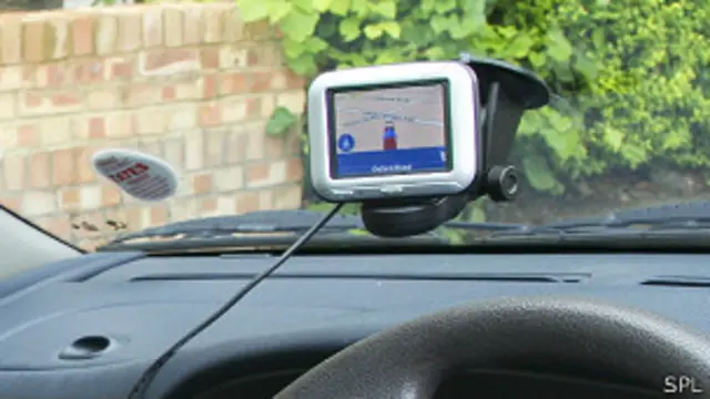 GPS con pantalla para el auto