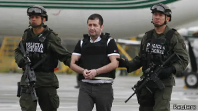 Даниэль Баррера перед экстрадицией