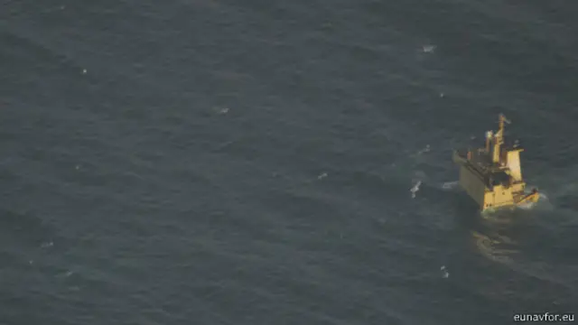 Sinkinbg MV Albedo ship